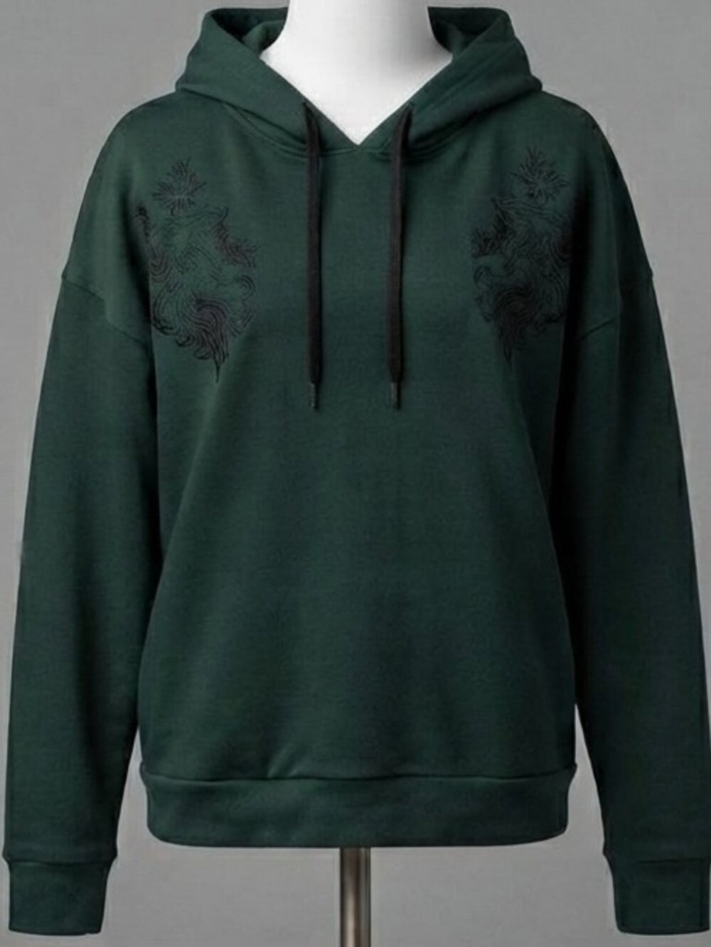 Disney The Haunted Mansion Women's Long-Sleeve Embroidered Hoodie Size 5X (C2134